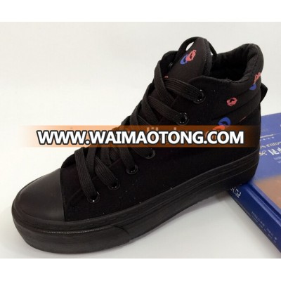 GZY Latest fashion cheap quality promotional canvas shoes stock lots